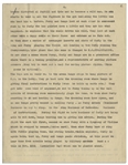 Moe Howard's Outline for ''Punch Drunks'', Then Entitled ''A Symphony of Punches / written by Howard, Fine & Howard'' -- 5pp. Outline With Moe's Annotation -- Very Good